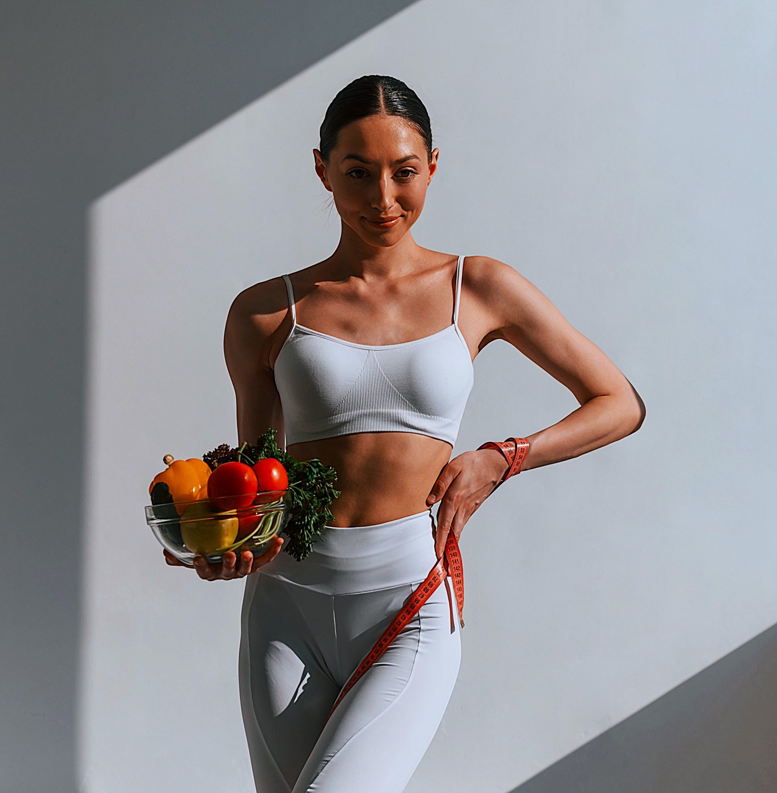 Kadın fitness yapıyor